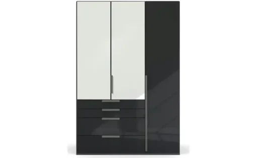 Drehtürenschrank Port Talbot | 151 cm, 3 Stück