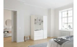 Drehtürenschrank Port Talbot | 151 cm, 3 Stück