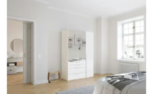 Drehtürenschrank Port Talbot | 151 cm, 3 Stück