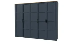 Drehtürenschrank Toneo | Blau, 265 cm | Möbel Höffner