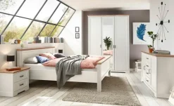 Drehtürenschrank Varese | Pinie (Nachbildung), Asteiche (Nachbildung), 160 cm