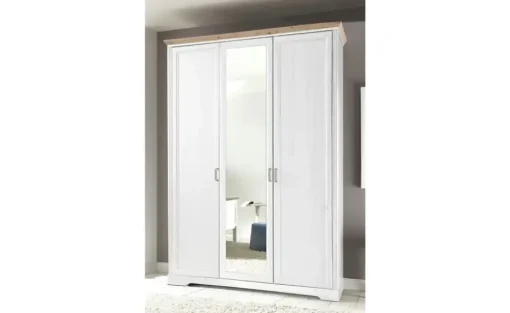 Drehtürenschrank Varese | Pinie (Nachbildung), Asteiche (Nachbildung), 160 cm