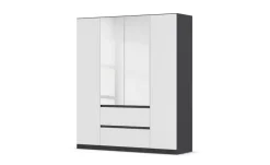 Drehtürenschrank Wigan | 181 cm, 4 Stück | Höffner