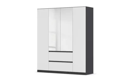 Drehtürenschrank Wigan | 181 cm, 4 Stück | Höffner