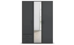 Drehtürenschrank Yarm | ohne Absetzung, 140 cm