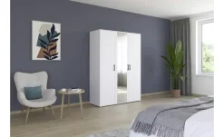 Drehtürenschrank Yarm | ohne Absetzung, 140 cm