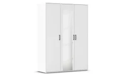 Drehtürenschrank Yarm | ohne Absetzung, 140 cm