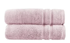 Duschtuch (70 x 140cm), 2er-Set Altrosa Kuschel Wuschel