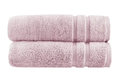 Duschtuch (70 x 140cm), 2er-Set Altrosa Kuschel Wuschel