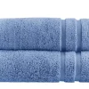Duschtuch (70 x 140cm), 2er-Set Blau Kuschel Wuschel