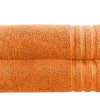Duschtuch (70 x 140cm), 2er-Set Orange Soft Cotton