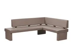 Eckbank  Kunstleder Seta | Schlamm, ca, 224x167 cm