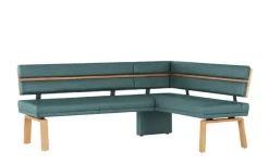 Eckbank  Leder Canto III | Blau, rechts | Möbel Höffner