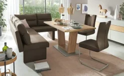 Eckbank Pina | Braun, rechts | Möbel Höffner