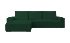 Ecksofa Alice | Grün, links | Möbel Höffner