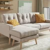 Ecksofa beidseitig stellbar Cristy | Beige | Höffner
