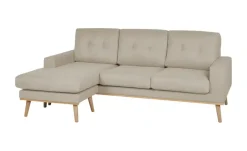 Ecksofa beidseitig stellbar Cristy | Beige | Höffner
