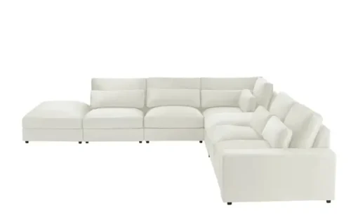 Ecksofa Branna | rechts, Beige | Möbel Höffner