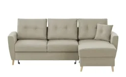 Ecksofa Carla | Beige, rechts | Möbel Höffner