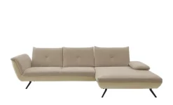 Ecksofa Celine | Beige, Sand, rechts | Möbel Höffner
