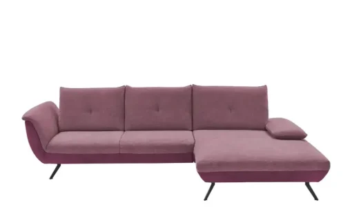 Ecksofa  Celine  | Lila/Violett, rechts | Möbel Höffner