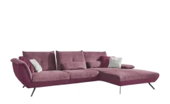 Ecksofa  Celine  | Lila/Violett, rechts | Möbel Höffner