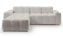 Ecksofa Colombo | Hellgrau, links | Möbel Höffner