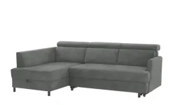 Ecksofa Fabienne | Dunkelgrau, links | Möbel Höffner
