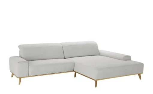 Ecksofa Fred | Hellgrau, ohne | Möbel Höffner
