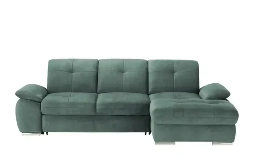 Ecksofa Gladys | Petrol, links | Möbel Höffner