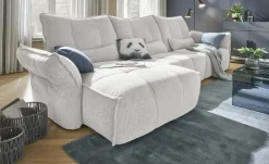 Ecksofa Jeaneva | Grau, links | Möbel Höffner