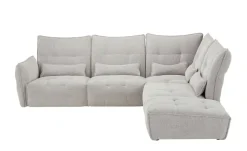 Ecksofa Jeaneva | Grau, rechts | Möbel Höffner