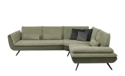 Ecksofa  Luca  | Grün, rechts | Möbel Höffner