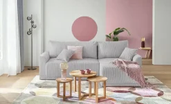 Ecksofa Malyn | Hellgrau, rechts | Möbel Höffner