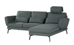 Ecksofa mit Funktion Twister | rechts, Anthrazit