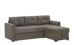 Ecksofa  mit Schlaffunktion Mocca | rechts | Höffner