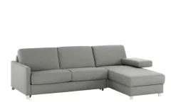 Ecksofa München | Grau, rechts | Möbel Höffner