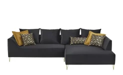 Ecksofa  Reyhan | Schwarz | Möbel Höffner