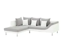 Ecksofa Rico | Weiß, links | Möbel Höffner
