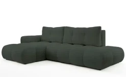 Ecksofa Sile | Dunkelgrau, links | Möbel Höffner