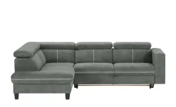 Ecksofa Zante | Grau, Silbergrau, links | Möbel Höffner