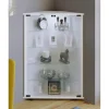 Eckvitrine Jecka | Weiß | Möbel Höffner