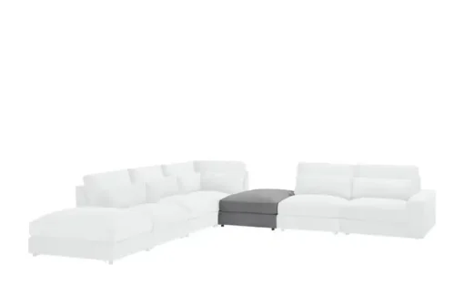 Element Hocker Branna | Anthrazit, Cordstoff | Höffner