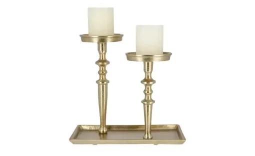 2er Kerzenständer | Goldfarben | Möbel Höffner