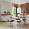 Esstisch aus Massivholz Fehmarn | Eiche (Nachbildung)