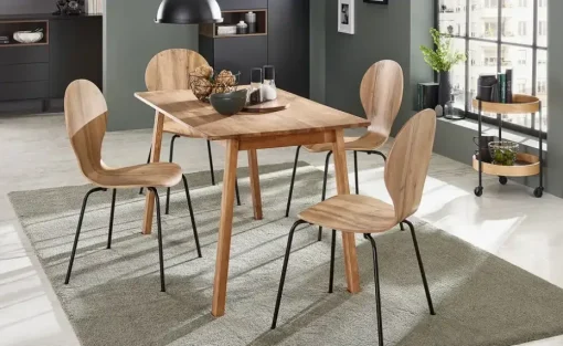 Esstisch aus Massivholz Siro | 122 cm, Eiche | Höffner