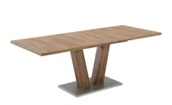 Esstisch  ausziehbar 1063 | Eiche (Nachbildung), Braun, 140 cm