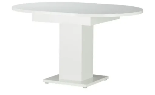 Esstisch ausziehbar Ludwig | Eiche Sonoma (Nachbildung), Weiß