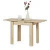 Esstisch ausziehbar Martin | 80 cm, matt, Asteiche (Nachbildung)