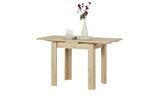 Esstisch ausziehbar Martin | 80 cm, matt, Asteiche (Nachbildung)